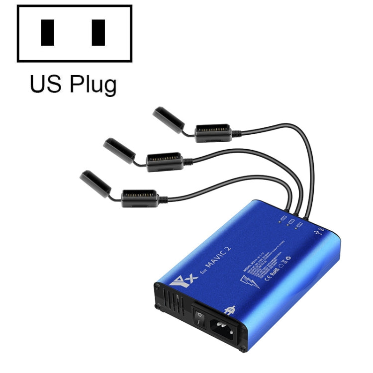 YX For DJI MAVIC 2 Aluminum Alloy Charger with Switch YX For DJI MAVIC 2 Aluminum Alloy Charger with Switch